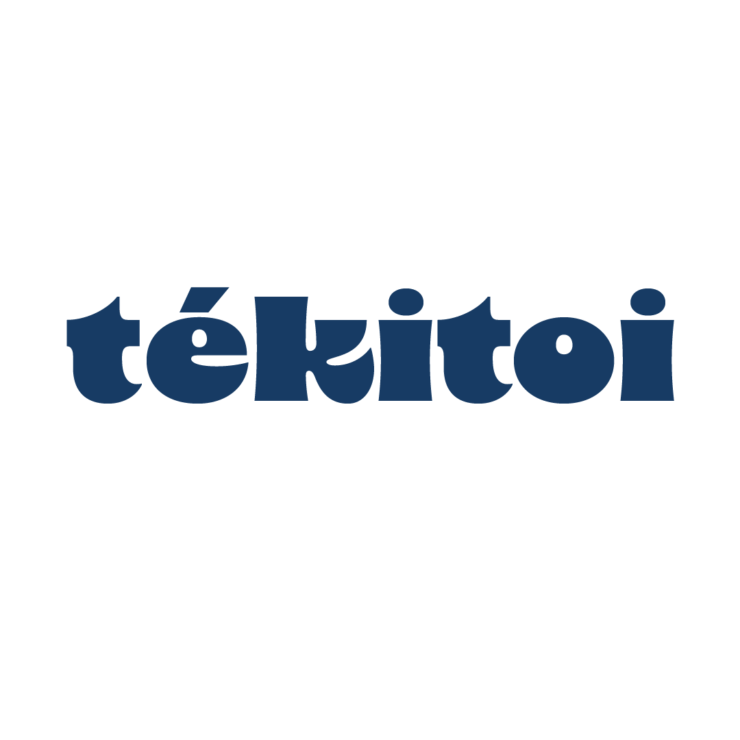 Logo Tékitoi bleu foncé, agence de marketing digital